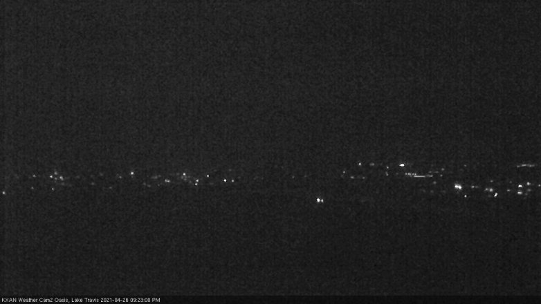 Lake Travis webcam, April 26, 2021 9:25 PM CT