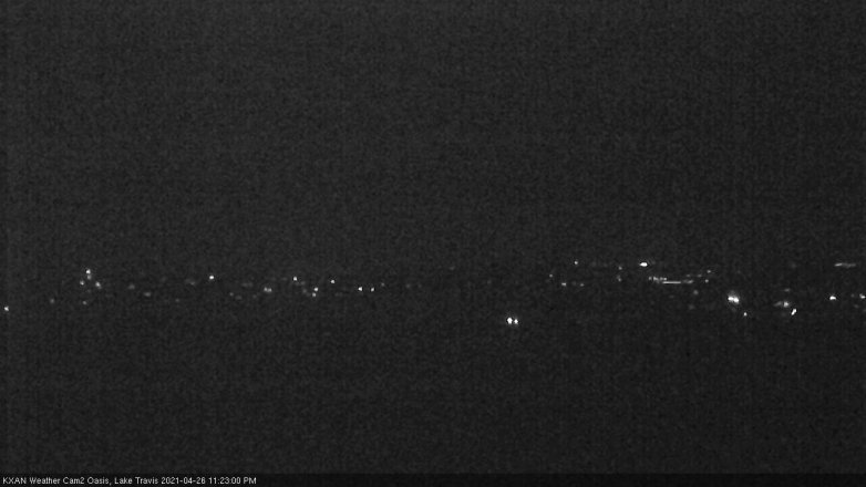 Lake Travis webcam, April 26, 2021 11:25 PM CT