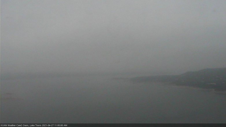 Lake Travis webcam, April 27, 2021 11:00 AM CT