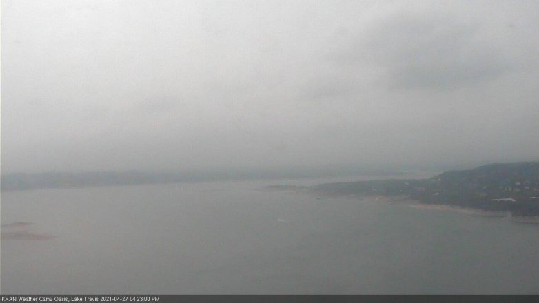 Lake Travis webcam, April 27, 2021 4:25 PM CT