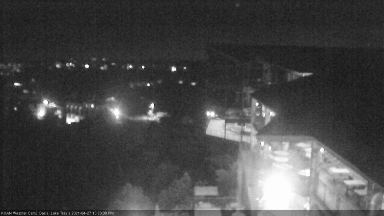 Lake Travis webcam, April 27, 2021 10:25 PM CT