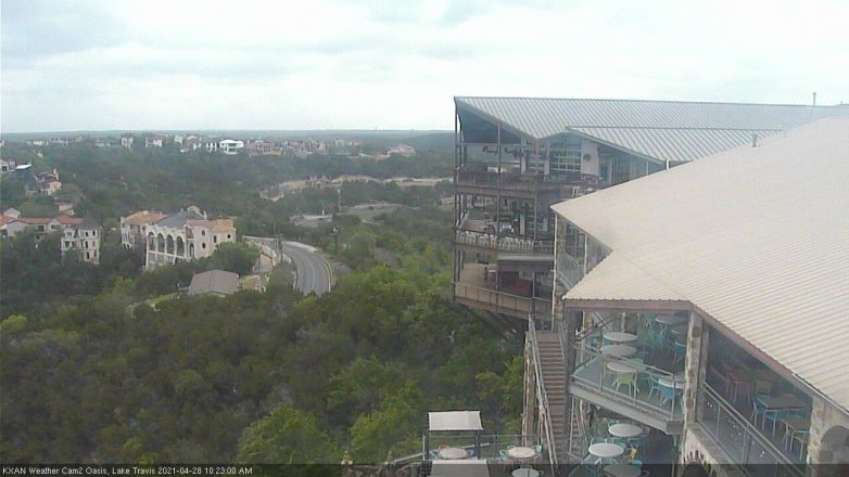 Lake Travis webcam, April 28, 2021 10:25 AM CT
