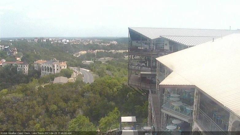 Lake Travis webcam, April 28, 2021 11:45 AM CT