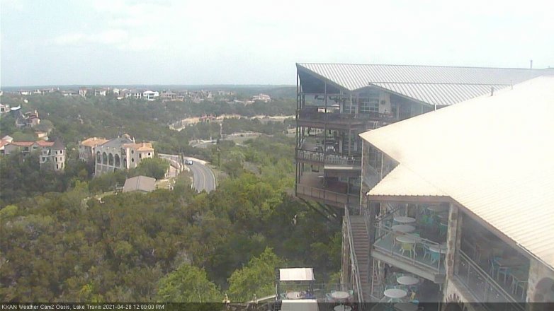 Lake Travis webcam, April 28, 2021 12:00 PM CT