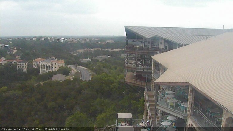 Lake Travis webcam, April 28, 2021 1:25 PM CT