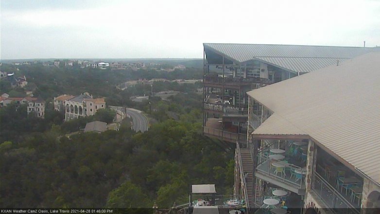 Lake Travis webcam, April 28, 2021 1:45 PM CT