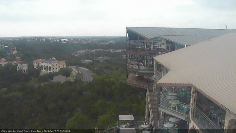 Lake Travis webcam, April 28, 2021 3:25 PM CT