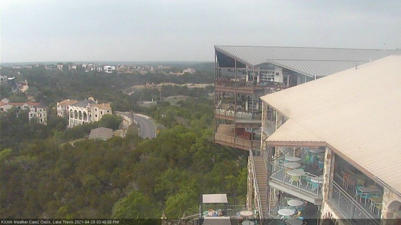 Lake Travis webcam, April 28, 2021 3:45 PM CT