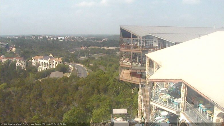 Lake Travis webcam, April 28, 2021 4:45 PM CT