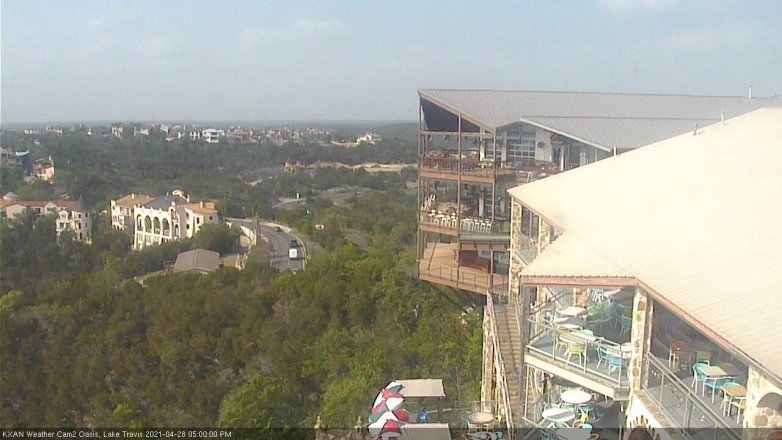 Lake Travis webcam, April 28, 2021 5:00 PM CT
