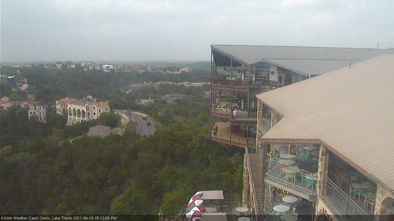 Lake Travis webcam, April 28, 2021 5:25 PM CT