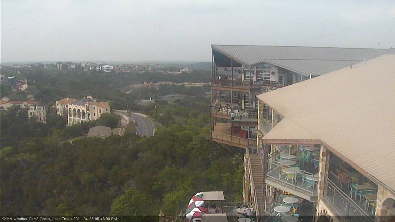 Lake Travis webcam, April 28, 2021 5:45 PM CT