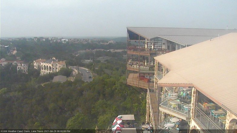 Lake Travis webcam, April 28, 2021 6:00 PM CT
