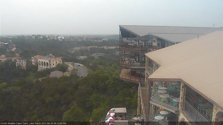 Lake Travis webcam, April 28, 2021 6:25 PM CT