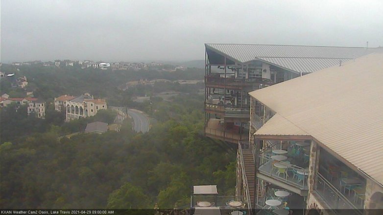 Lake Travis webcam, April 29, 2021 9:00 AM CT