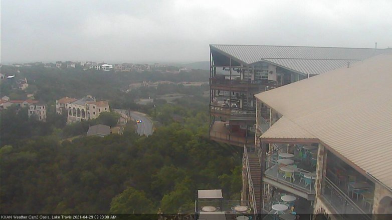Lake Travis webcam, April 29, 2021 9:25 AM CT