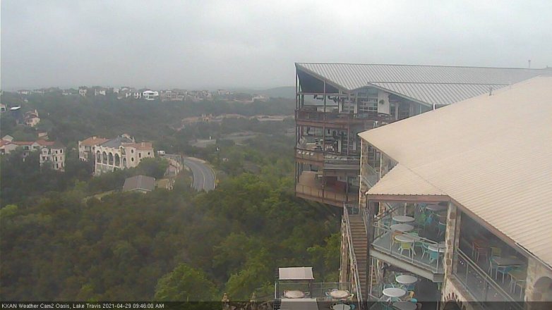 Lake Travis webcam, April 29, 2021 9:45 AM CT