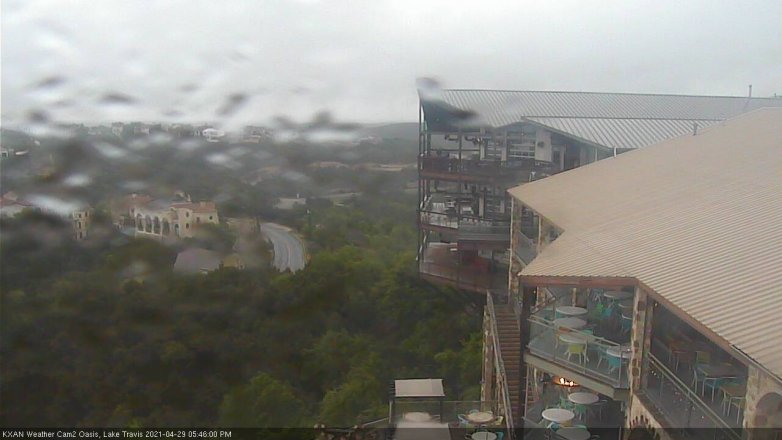 Lake Travis webcam, April 29, 2021 5:45 PM CT