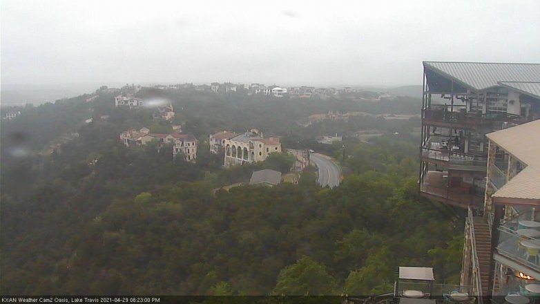 Lake Travis webcam, April 29, 2021 6:25 PM CT