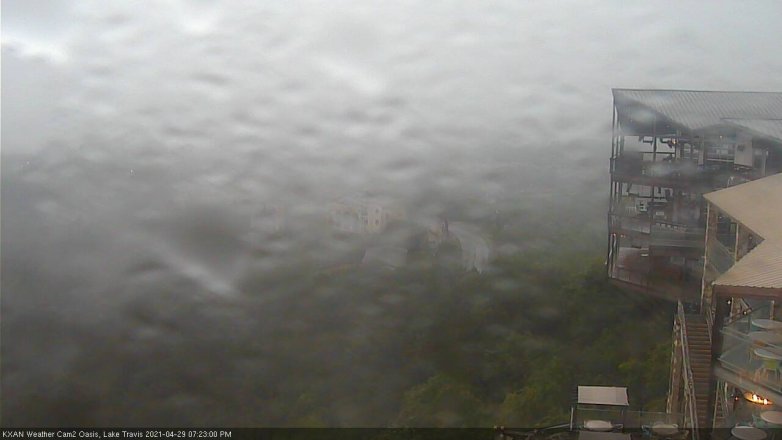 Lake Travis webcam, April 29, 2021 7:25 PM CT
