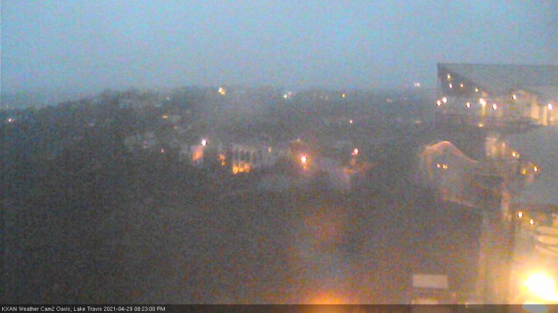 Lake Travis webcam, April 29, 2021 8:25 PM CT