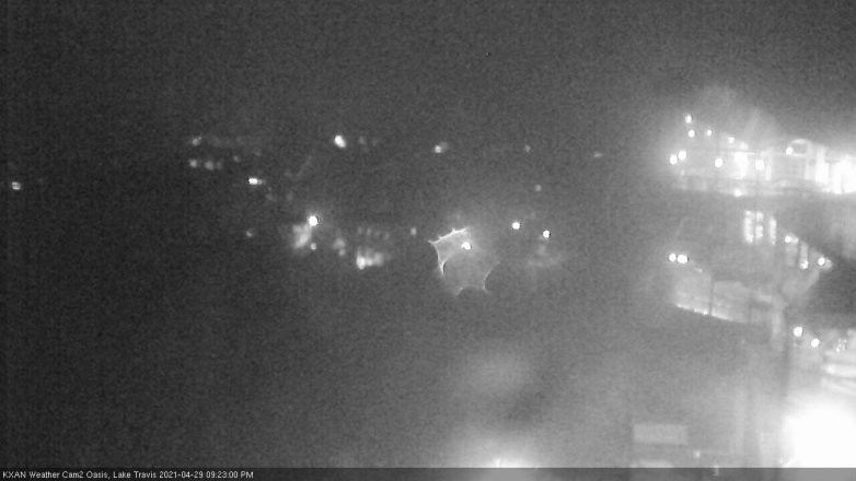 Lake Travis webcam, April 29, 2021 9:25 PM CT