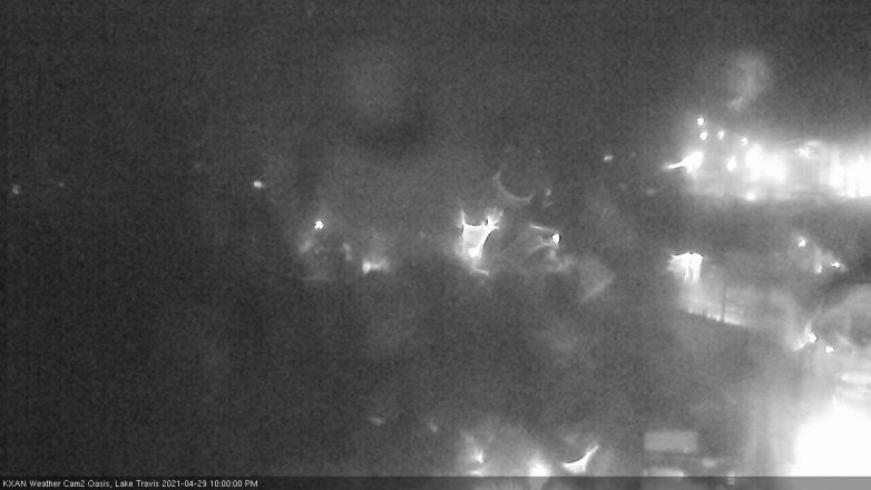 Lake Travis webcam, April 29, 2021 10:00 PM CT