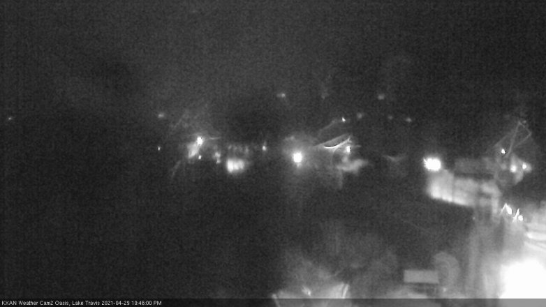 Lake Travis webcam, April 29, 2021 10:45 PM CT