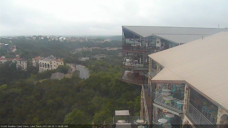 Lake Travis webcam, April 30, 2021 11:45 AM CT