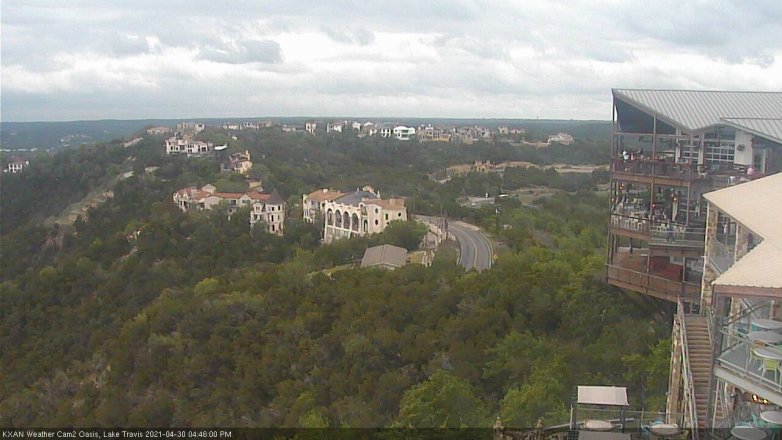 Lake Travis webcam, April 30, 2021 4:45 PM CT