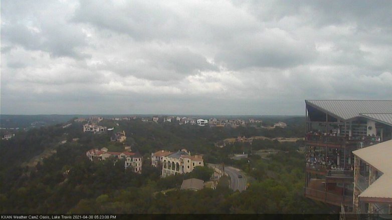 Lake Travis webcam, April 30, 2021 5:25 PM CT