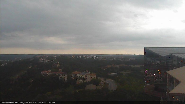 Lake Travis webcam, April 30, 2021 7:00 PM CT