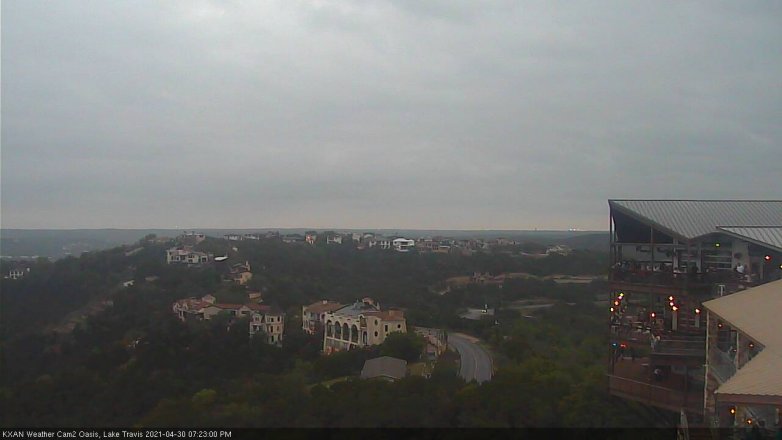 Lake Travis webcam, April 30, 2021 7:25 PM CT