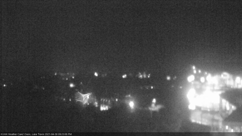 Lake Travis webcam, April 30, 2021 9:25 PM CT