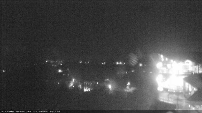 Lake Travis webcam, April 30, 2021 10:45 PM CT
