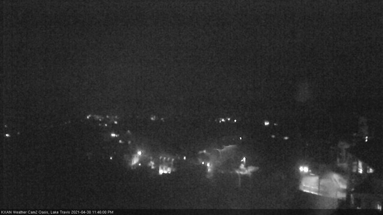 Lake Travis webcam, April 30, 2021 11:45 PM CT