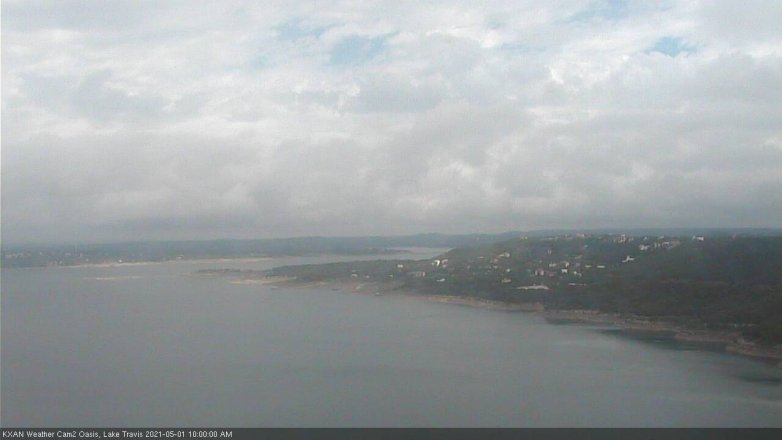 Lake Travis webcam, May 1, 2021 10:00 AM CT