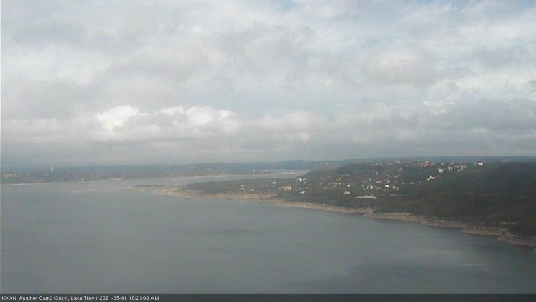 Lake Travis webcam, May 1, 2021 10:25 AM CT