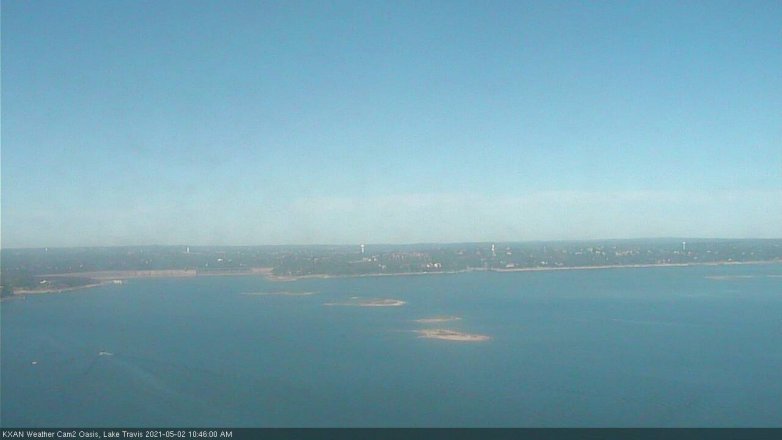 Lake Travis webcam, May 2, 2021 10:45 AM CT