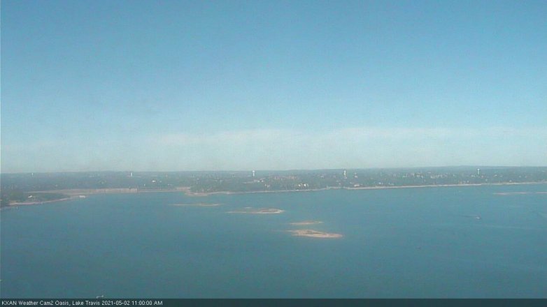 Lake Travis webcam, May 2, 2021 11:00 AM CT