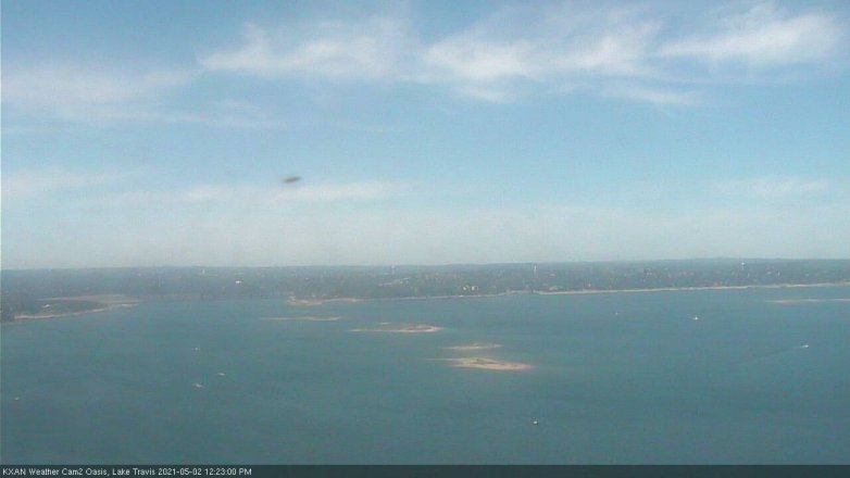 Lake Travis webcam, May 2, 2021 12:25 PM CT