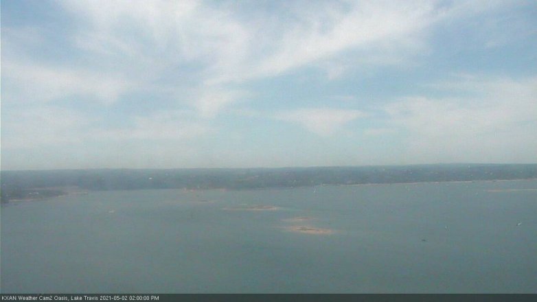 Lake Travis webcam, May 2, 2021 2:00 PM CT