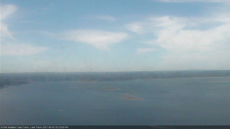Lake Travis webcam, May 2, 2021 2:25 PM CT
