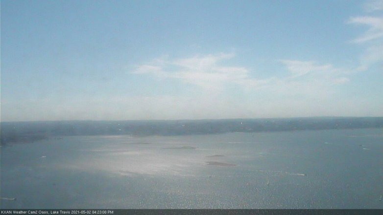 Lake Travis webcam, May 2, 2021 4:25 PM CT