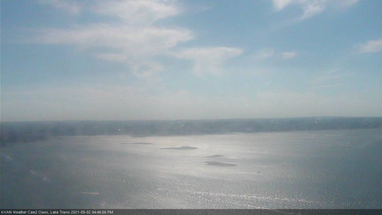 Lake Travis webcam, May 2, 2021 4:45 PM CT