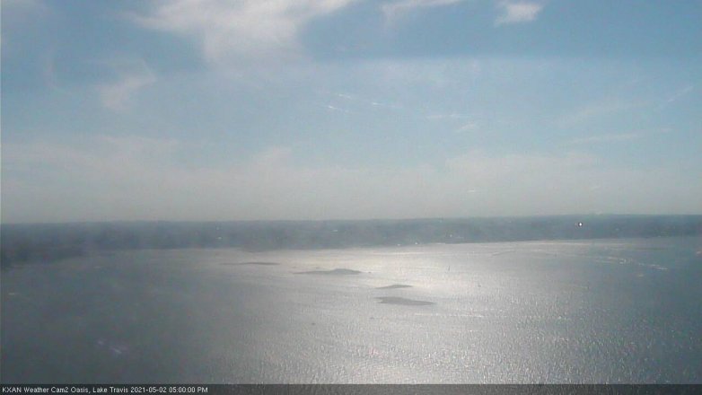 Lake Travis webcam, May 2, 2021 5:00 PM CT