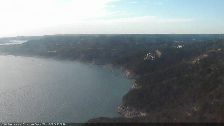 Lake Travis webcam, May 2, 2021 6:25 PM CT