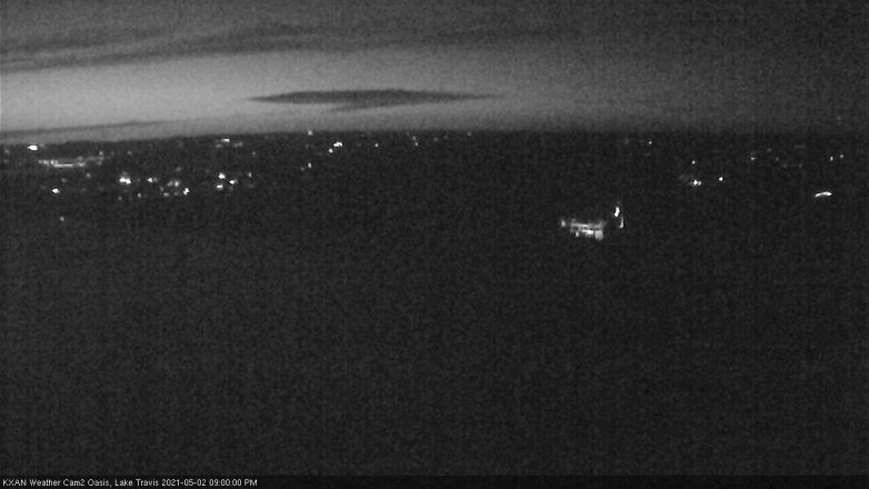 Lake Travis webcam, May 2, 2021 9:00 PM CT