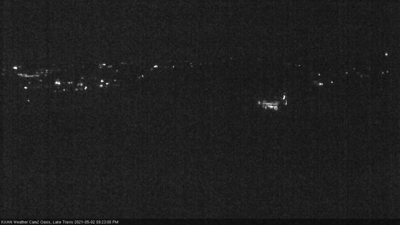 Lake Travis webcam, May 2, 2021 9:25 PM CT