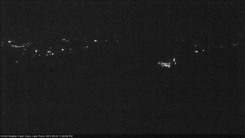 Lake Travis webcam, May 2, 2021 11:45 PM CT
